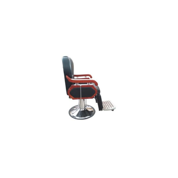 Cadeira de Barbeiro Reclinável Apolo Prime - Pé Redondo - Atena Fenix