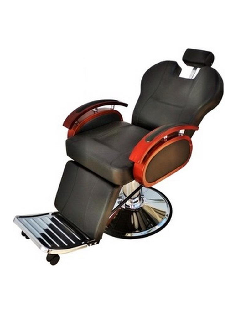 Cadeira de Barbeiro Reclinável Apolo Prime - Pé Redondo - Atena Fenix